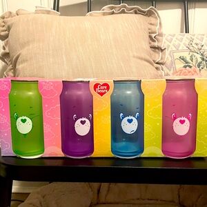 Care Bears drinking glasses